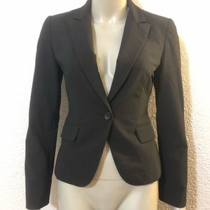 Express Fitted Black Blazer size 2